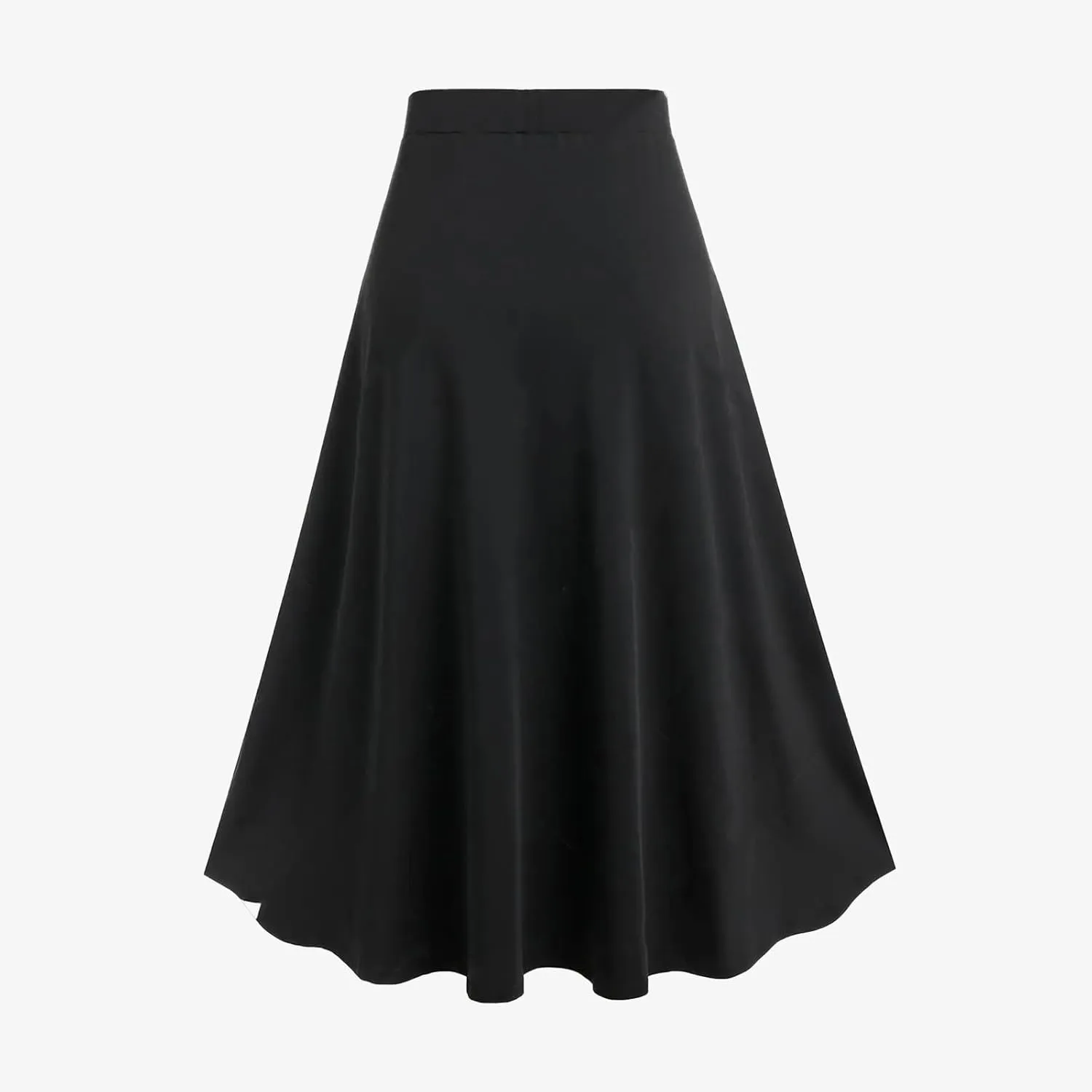 Womens Victorian Skirt High Waist Medieval Midi Dress Gothic Pleated Skirts Vintage Steampunk Dress Lace Up Goth Skirt