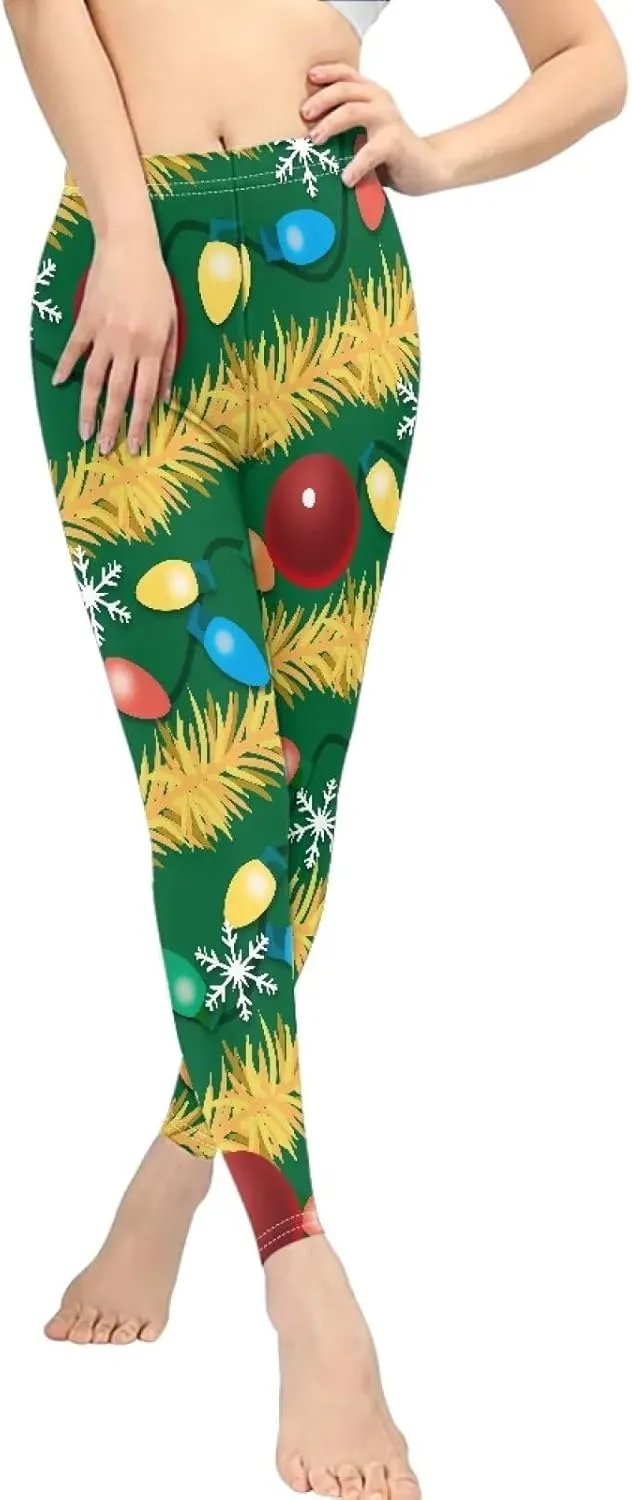 Womens Yoga Pants Full Length High Waist Sports Tights Trousers Stretch Workout Leggings