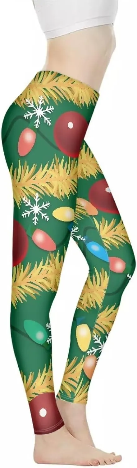 Womens Yoga Pants Full Length High Waist Sports Tights Trousers Stretch Workout Leggings